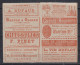 Frankreich  Privatganzsache 1889 Reklame-Kartenbrief 15C Allegorie Blau Von Clermont-Ferrand Nach Wien - Pseudo-entiers Privés