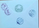 PORTUGAL1965, FDC CIRCULATE, REGISTER COVER, USED TO USA, 3 DIFFERENT EUROPA STAMP, LISBOA CITY CANCEL - Andere & Zonder Classificatie