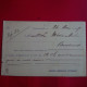 CARTE BANQUE IMPERIALE OTTOMANE 1897 POUR BORDEAUX - Lettres & Documents