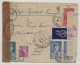 FRANCE WW2 1941 Lettre Avion VICHY Allier Aff PETAIN MERCURE > PIERRET FFL AEF Tchad Contrôle Postal Via NIGERIA Censure - Storia Postale
