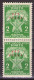 ITALIA - Trieste-Zona B -1952 - Mi 12 X 2 - POSTAGE DUE - MNH**VF - Postage Due