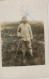 Photo Soldat Fr Portrait Poilu Avec Mot à Sa Famille Camp St Jean Tourbe Suippes Marne 1917 1WW 1GM - 1914-18