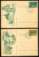 (Lot De 4) Entier Postal LIECHTENSTEIN - Stamped Stationery