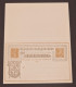 Iceland - Double Brjefspjald - 1907 - 3 Aurar - IJsland