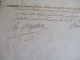 M45 Cie Des Indes Isle De France Pondichéry 15/10/1753 Pièce Signée DUPLEIX Décompte D'un Mousse Cassagnol - Personajes Historicos
