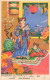 FANTAISIES - Animaux Habillés - Madame Butterfly - Famille De Chats - Colorisé - Carte Postale Ancienne - Gekleidete Tiere