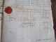 M45 Cie Des Indes Pièce Signée  Law De Lauiston 21/02/1769 Gouverneur Avec Traduction Malabare Sceau Transport Militaire - Politiques & Militaires