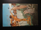 MIAMI Florida Seaquarium Dolphin Dolphins Dauphins Cancel NEW YORK 1966 To Spain Postcard USA - Miami