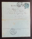 Österreich 1886 Ganzsache Kartenbrief Mi. K 15 Cb Gestempelt/o Wien 1896 - Cartas-Letras