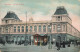 BELGIQUE - Bruxelles - La Gare Du Nord - Animé - Colorisé - Carte Postale Ancienne - Monumenten, Gebouwen