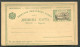 MONTENEGRO 1897 Monastery Postal Stationery 2+2 Nkr. Reply-paid Postcard, Unused.  Michel P20 - Montenegro