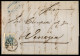 Antichi Stati Italiani - Lombardo Veneto - 45 Cent (22) Su Lettera Da Milano A Venezia Del 23 Luglio 1858 (400) - Other & Unclassified