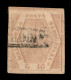 Antichi Stati Italiani - Napoli - 1858 - 10 Grana Carminio Rosa (11) - II Tavola - Usato - Cert. R. Diena - Altri & Non Classificati