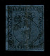 Antichi Stati Italiani - Parma - 1852 - 40 Cent Azzurro (5) - Usato - Cert. Cilio - Sonstige & Ohne Zuordnung