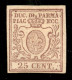 Antichi Stati Italiani - Parma - 1857 - 25 Cent (10) Gomma Originale - Diena (1.500) - Andere & Zonder Classificatie
