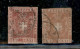 Antichi Stati Italiani - Toscana - 1860 - 40 Cent (21) + 80 Cent (22) Usati - Margini Corti - Da Esaminare - Altri & Non Classificati