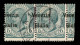 Occupazioni I Guerra Mondiale - Venezia Giulia - 1918 - 5 Cent (21 Varietà Ead) - Coppia Orizzontale Usata - Soprastampa - Andere & Zonder Classificatie