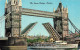 ROYAUME-UNI - Angleterre - London - Tower Bridge - Colorisé - Animé - Carte Postale Ancienne - Tower Of London