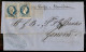 Europa - Austria - Coppia Del 10 Soldi (4) Su Lettera Da Costantinopoli A Genova Del 17.1.1874 - Un Valore Mancante - Andere & Zonder Classificatie