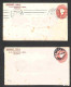 Oltremare - Australia - Tasmania - Hobart - 1906/1908 - Quattro Buste Postali Da 1 Penny Usate - Other & Unclassified