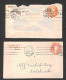 Oltremare - Australia - Tasmania - Hobart - 1906/1908 - Quattro Buste Postali Da 1 Penny Usate - Andere & Zonder Classificatie