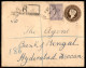 Oltremare - India - Busta Postale Da 1 Anna (+ Complementare) Raccomandata Da Victoria A Hyderabad Del 9.9.1901 - Sonstige & Ohne Zuordnung