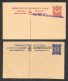Oltremare - India - Travancore - Sette Cartoline Postali + Una Busta Postale Nuove - Altri & Non Classificati