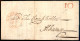 Oltremare - Stati Uniti D'America - Kingston N.Y. + 10 (in Rosso) - Letterina Per Albany Del 20.11.1837 - V. Alfani - Other & Unclassified