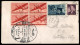 Oltremare - Stati Uniti D'America - 1946 (31 Marzo/4 Aprile) - New York Vaticano New York - Aerogramma Del Volo - Other & Unclassified