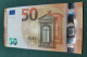 50 EURO SPAIN 2017 LAGARDE V022B2 VC SC FDS UNC. PERFECT - 50 Euro