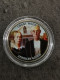 HALF DOLLAR KENNEDY COLORISE GRANT WOOD AMERICAN GOTHIC / PEINTRE PEINTURE / USA 1/2 DOLLAR - 1964-…: Kennedy