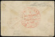 Let BALLONS MONTES - N°28B Et 29B Obl. Amb. HP2e S. Env., Arr. LONDON 4/11/70, Au Verso Cachet Rouge Des AEROSTIERS NADA - War 1870