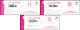 Série De 5 Stickers Lettre Suivie Ciappa LS1/LS5, TB - Sammlungen (im Alben)