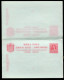 MONTENEGRO 1907 Postal Stationery10+10 P. Reply-paid Postcard, Unused.  Michel P31 - Montenegro