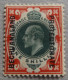 Edward V11 One Shilling MM Bechuanaland Protectorate Overprint Issued 1904-1912 - 1885-1964 Bechuanaland Protettorato