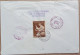 VATICAN 1965, REGISTER COVER, USED TO USA, 6 MULTI STAMP, POPE PAUL, BUILDING, HERITAGE, ARCHITECTURE, BROOKLIN CITY CAN - Other & Unclassified