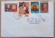 ZAIRE 1980, COVER USED TO BRAZIL, 6 STAMP, ROWLAND HILL, STAMP ON STAMP, PRESIDENT MOBUTU, MAMA MOBUTU, EXERCISING, KINA - Storia Postale