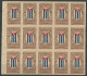 Delcampe - Cuba 1896. CUBA LIBRA. MNH BLOCK OF 15 IMPERFORATED STAMPS. CORREO MAMBÍ. REBEL STAMPS. ERROR. VERY SCARCE. - Ongetande, Proeven & Plaatfouten