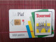 Piaf Tournai 160 Units Used 2 Photos  Rare - PIAF Parking Cards