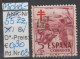 1951 - SPANIEN - FM/DM/Zz "Kampf Gg. D. Tbc - Kinder ...." 5 C Weinrot/rot - O  Gestempelt - S.Scan (Zz 55o 01-03 Esp) - Fiscal-postal