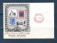 San Marino 1957 Manifestazione Riccione 57' Cartolina Con Serie FDC COMPLETA - Storia Postale