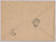 REGNO 1891-96 UMBERTO STRSICIA 45 C. + 5 C. 4 PORTI DA LEGNAGO A ROMA RARA - Storia Postale