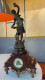 Delcampe - Figural Clock Gullemin D Automne H-72cm Working - Metallo