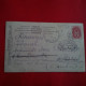 RUSSIE FEMME CACHET CHEMIN DE FER VERSO - Russia