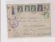 TURKEY 1947  Censored Cover To Germany Damaged On Back - Cartas & Documentos