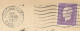 FRANCE - VARIETY &  CURIOSITY - FRANKERS SECAP G MACHINE PMK  "LOURDES"  - REVERSED  DATE BLOCK ON FRANKED PC  - 1945 - Briefe U. Dokumente