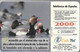 CARTE-PUCE-ESPAGNE-2000Pts-09/96-CANARD-PATO COLORADO-TBE - Gallinaceans & Pheasants