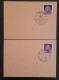SD)1942, GERMANY, NAZI CARDS WITH POSTAGE STAMP OF THIRD REICH STORM TROOPS, POLITICIAN GEORG RUTTER VON SCHONENER - Sammlungen
