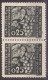 ISTRIA E LITORALE SLOVENO 1946. Tiratura Di Zagabria, Dent. 12, Sass. 51,paar  MNH(**) - Yugoslavian Occ.: Slovenian Shore