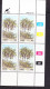 Ciskei 1984 Indigenous Trees Plated Blocks 4 MNH - Ciskei